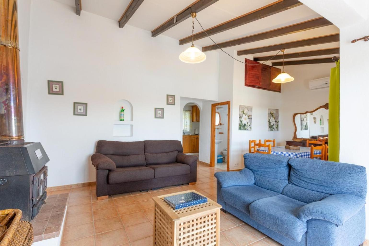 Villa Ca Nostra Cala En Porter  外观 照片