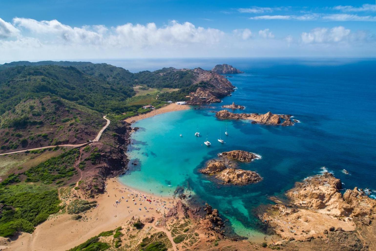 Villa Ca Nostra Cala En Porter  外观 照片