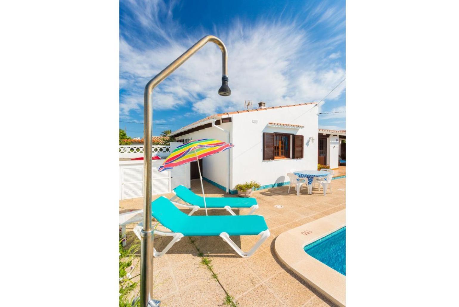 Villa Ca Nostra Cala En Porter  外观 照片