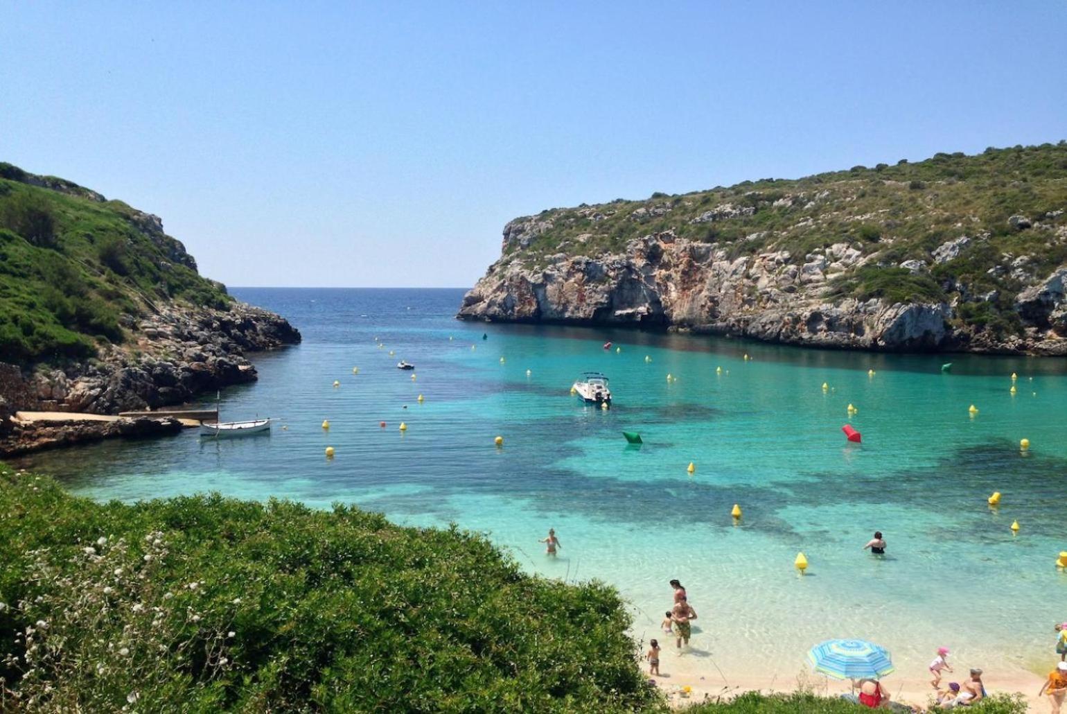 Villa Ca Nostra Cala En Porter  外观 照片