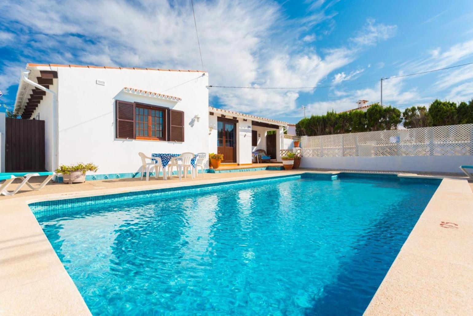 Villa Ca Nostra Cala En Porter  外观 照片