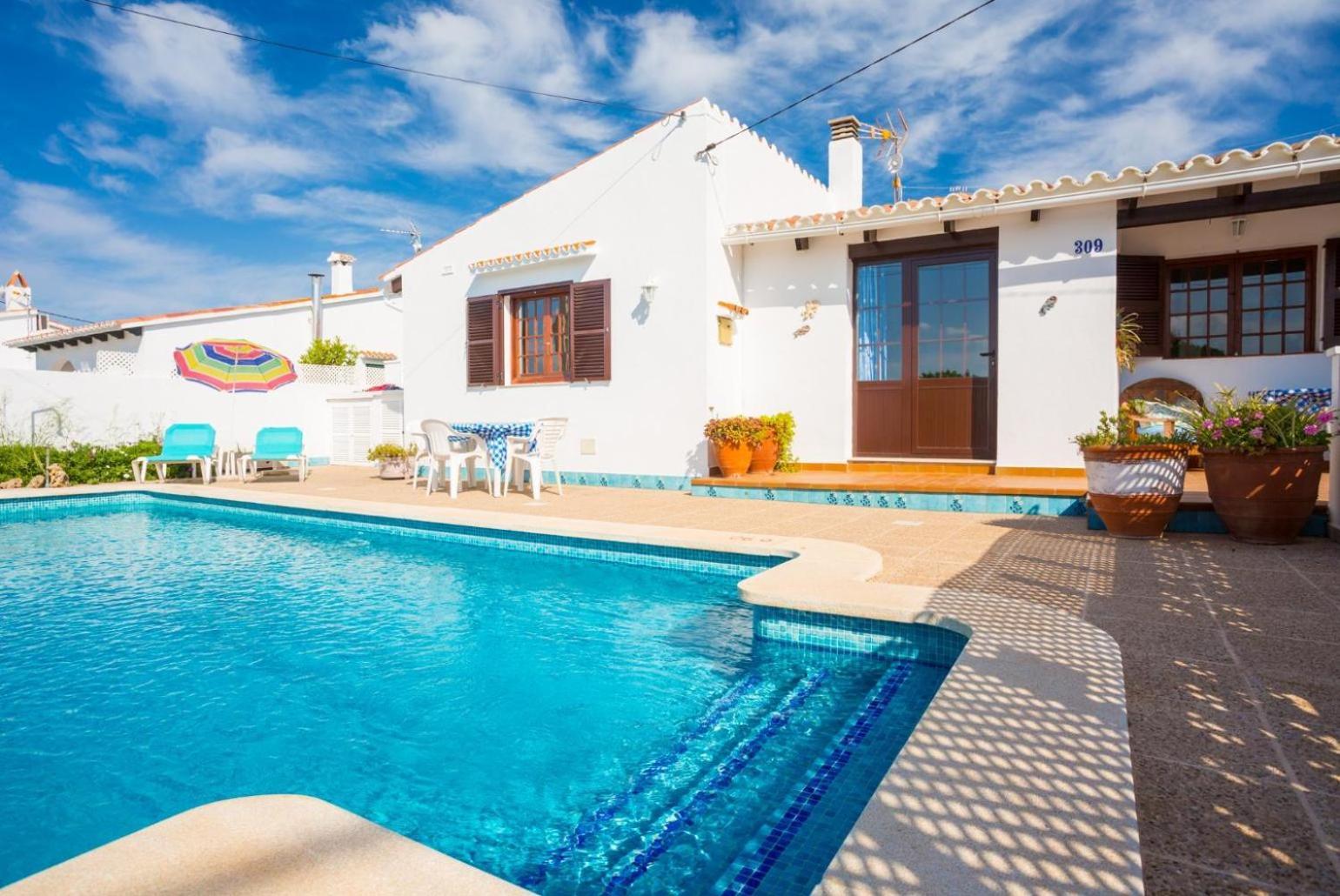 Villa Ca Nostra Cala En Porter  外观 照片